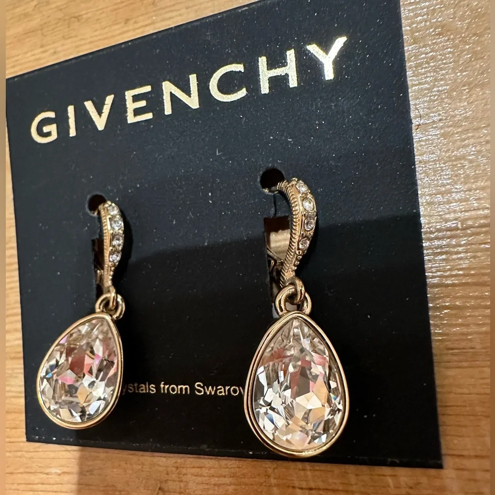 Givenchy Swarovski earrings - Picture 1 of 3